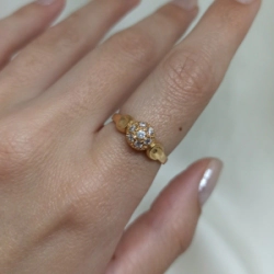 Anillo Frutilla - Modelo N� 16 - 2,8 gs