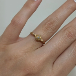 Anillo Frutilla - Modelo N� 35 - 2,2 gs