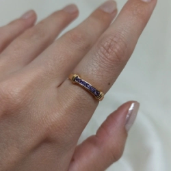 Anillo tipo medio sin fin - Modelo N� 27 - 2,3 gs