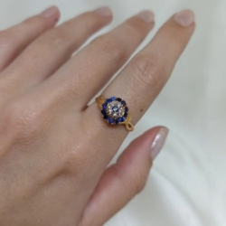 Anillo brillo - Modelo N� 55 - 2,7 gs