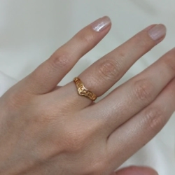 Anillo Liso - Modelo N� 61 -  1,7 gs