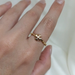 Anillo Cruz de Malta - Modelo N� 02 - 2,5 gs