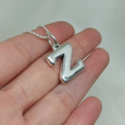 Dije Inicial "Z" Grande - Inflada