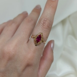 Anillo brillo - Modelo N� 69 - 2,1 gs