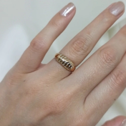 Anillo brillo - Modelo N� 71 - 3,4 gs
