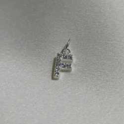 Dije Inicial "F" - Micropiedra