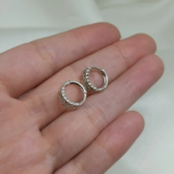 Aros huggies lisos - Modelo N� 47