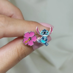 Aros pasantes Stich - Modelo N� 37