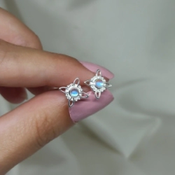Aros pasantes Nudo de bruja - Modelo N� 42