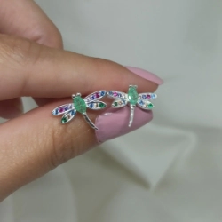 Aros pasantes lib�lula -  Modelo N� 64