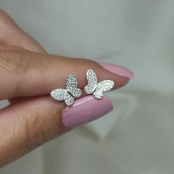 Aros pasantes mariposa -  Modelo N� 65