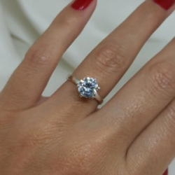 Anillo cintillo - Modelo N� 25
