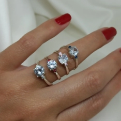 Anillo cintillo - Modelo N� 28