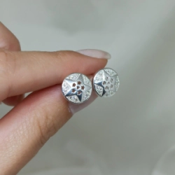 Aros pasantes estrellas -  Modelo N� 121