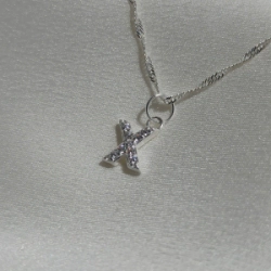 Dije Inicial "X" - Micropiedra