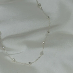 Cadena con bolitas - Modelo N� 01