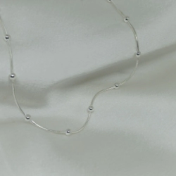 Cadena con bolitas - Modelo N� 03
