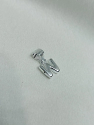Dije Inicial "W" - Colgante