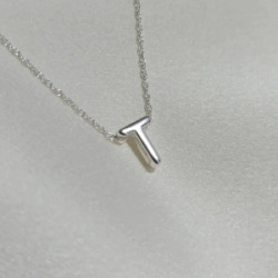 Dije inicial "T" Pasante