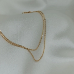 Cadena espejito - Modelo N� 2 - 1,9 gs
