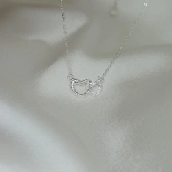 Conjunto Cadena + Dije - Corazones