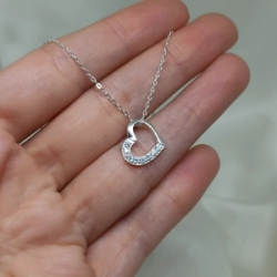 Conjunto Cadena + Dije - Coraz�n
