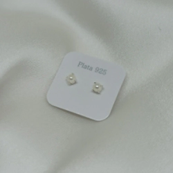 Pasante Perla con engarce - 4 mm - Modelo N� 20