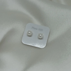 Pasante Perla con engarce - 5 mm - Modelo N� 21