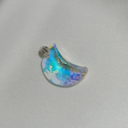 Dije Luna Cristal - Boreal Blue - grande