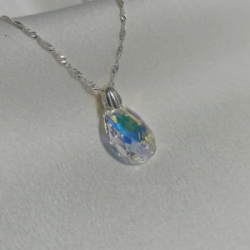 Dije Gota Cristal  - Boreal Blue