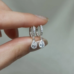 Aros cierre huggies + dije - Modelo N� 38
