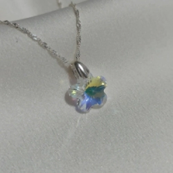 Dije Flor Cristal- Boreal Blue