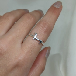 Anillo perro salchicha - Modelo N� 68