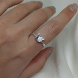 Anillo mariposa - Modelo N� 72
