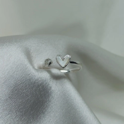 Anillo coraz�n- Modelo N� 72