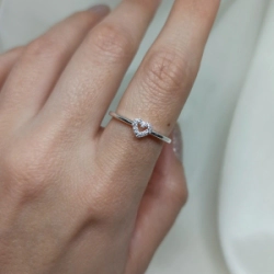 Anillo coraz�n - Modelo N� 78