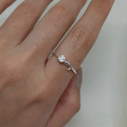 Anillo rosa - Modelo N� 82