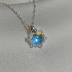 Dije Estrella Aurora Cristal - Boreal Blue