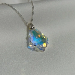 Dije Gota Barroco Cristal - Boreal Blue -mediana