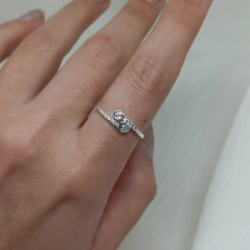Anillo coraz�n - Modelo N� 52