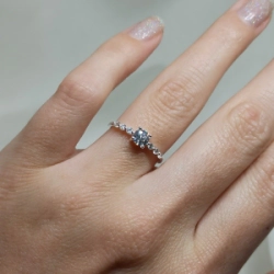 Anillo cintillo - Modelo N� 54