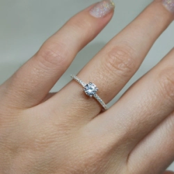 Anillo cintillo - Modelo N� 58