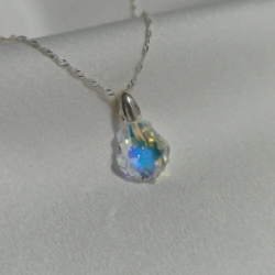Dije Gota Barroco Cristal - Boreal Blue - chica