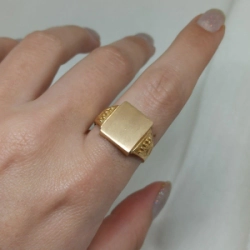 Anillo Sello - Modelo N� 12 - 6,5 g