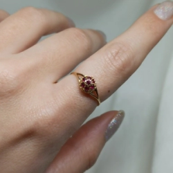 Anillo Frutilla - Modelo N� 20 - 1,4 g