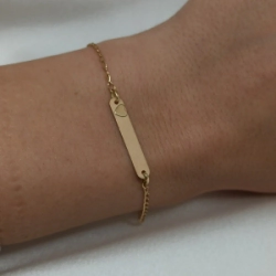 Pulsera identidad - Modelo N� 4 - 1,5 g