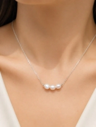 Conjunto Cadena + perlas
