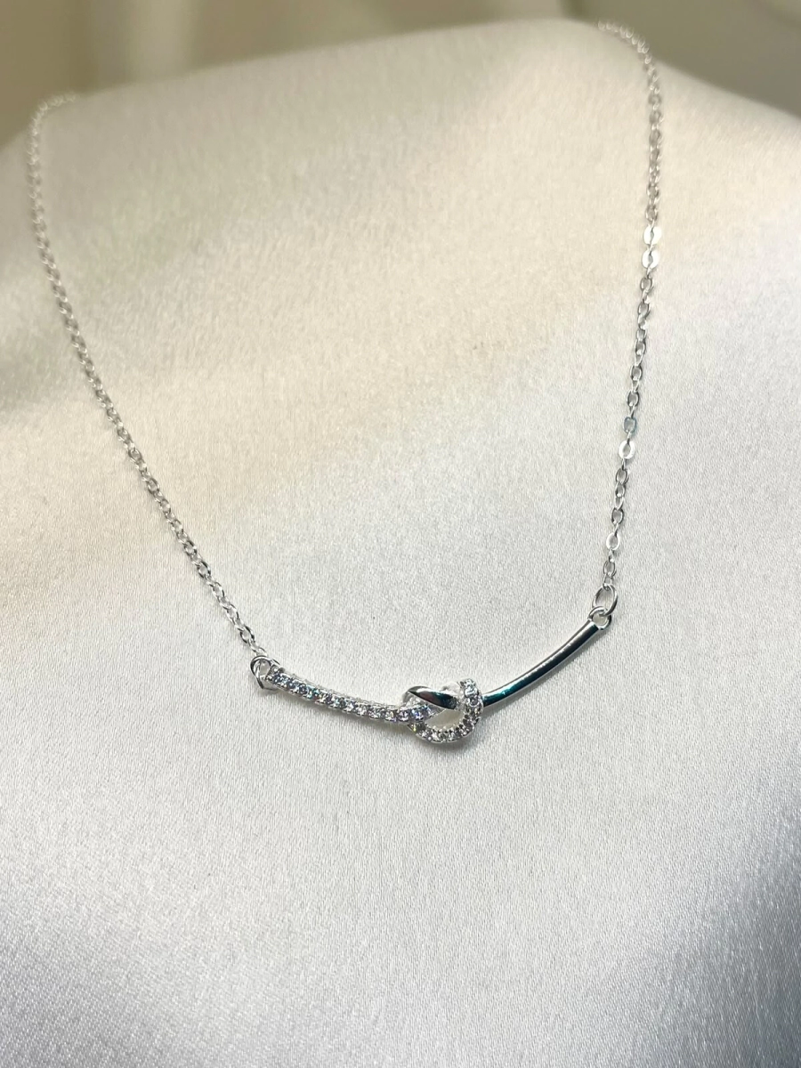 Conjunto Cadena + Dije - Nudo micro
