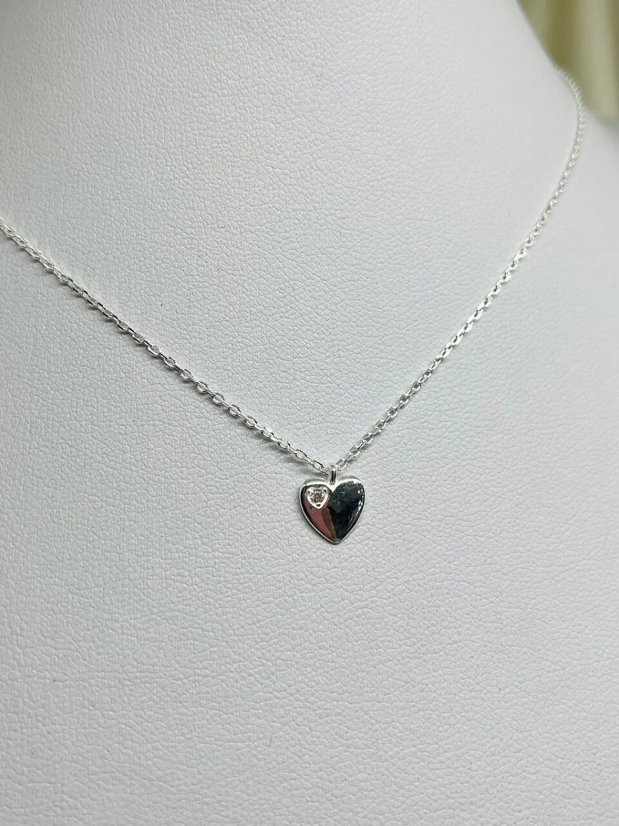 Conjunto Cadena + Dije - Coraz�n