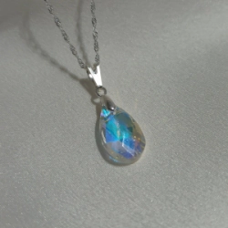 Dije Gota Cristal  - Boreal Blue